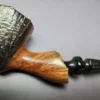 Bari Wiking 7095 Part Sandblasted Freehand Estate Briar Pipe, Danish Estates - Image 2