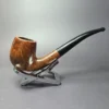 WDC Milano Smooth Bent Billiard Estate Briar Pipe, American Estates - Image 2