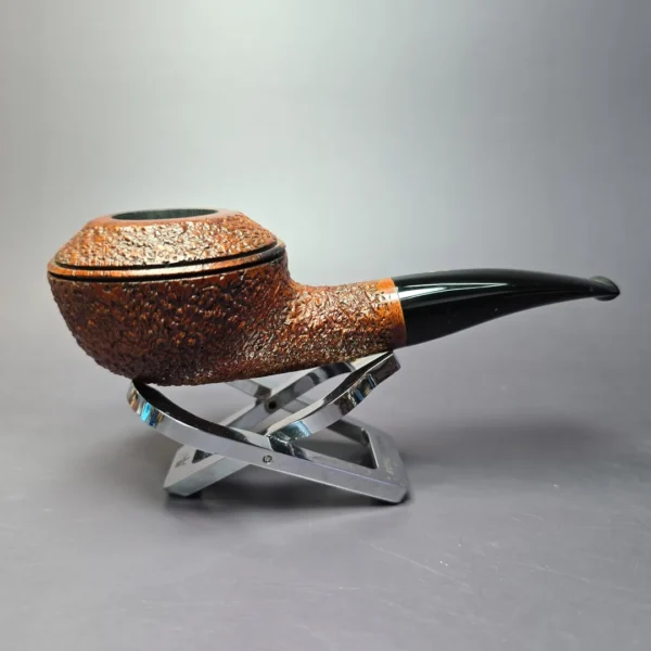Radice Rind GT Rusticated Bullcap Estate Briar Pipe, Italian Estates - Image 2