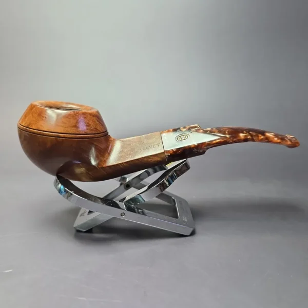 GBD Bronze Velvet 549 Smooth Bulldog Estate Briar Pipe, English Estates - Image 2