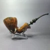 Ben Wade (Preben Holm) Golden Grain XL Smooth Freehand Estate Briar Pipe, Unsmoked - Image 2