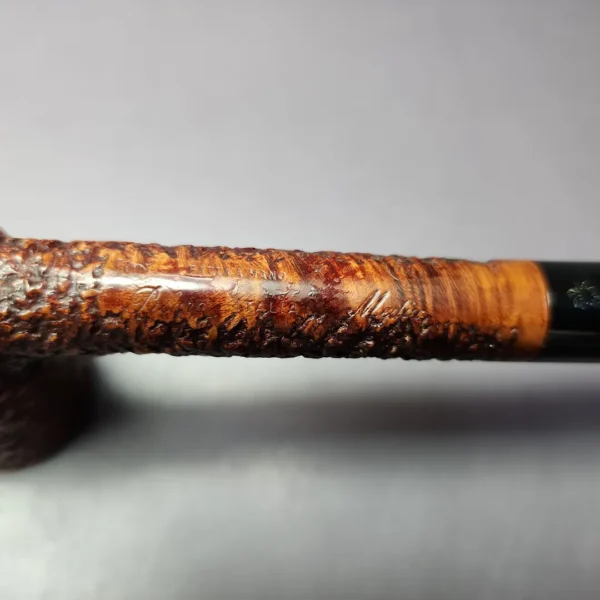 Mastro de Paja 0B Rusticated Lovat Estate Briar Pipe, Italian Estates - Image 2