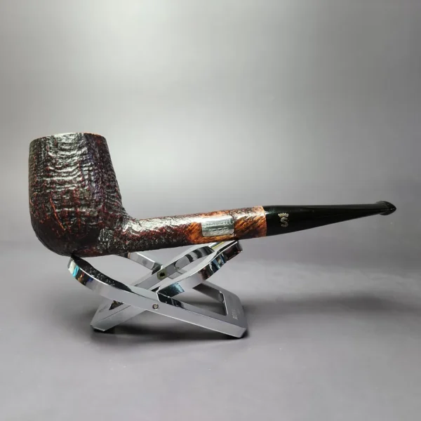 Stanwell Pipe of the Year 1998 Sandblasted Liverpool Estate Briar Pipe, Danish Estates - Image 3