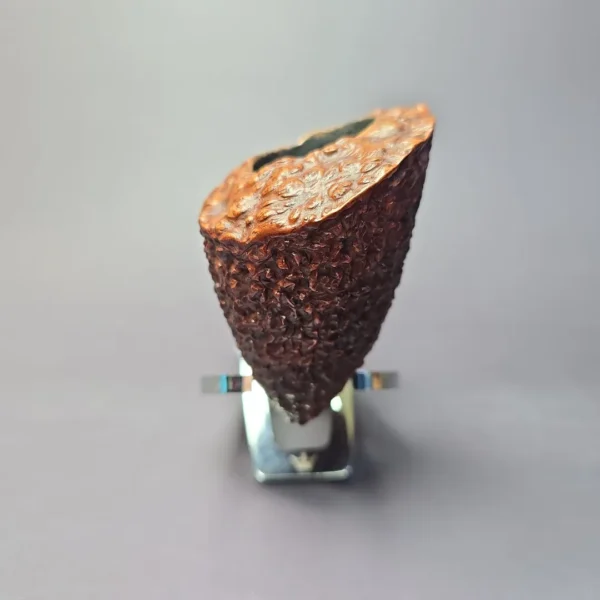 Gregorio Rusticated Freehand Estate Briar Pipe, Unsmoked - Image 3