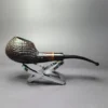 Gold Crown by GBD 9568 Sandblasted Diplomat Estate Briar Pipe, English Estates - Image 3