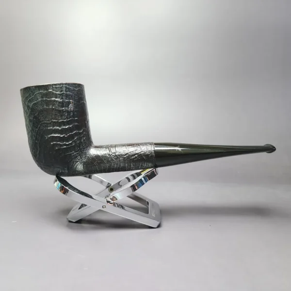 Hilson Sandblast 108 XL Billiard Estate Briar Pipe, Belgian Estates - Image 3
