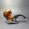 Merchant Service Smooth “Full Bent” Bent Billiard Artisan Briar Pipe, New - Image 3