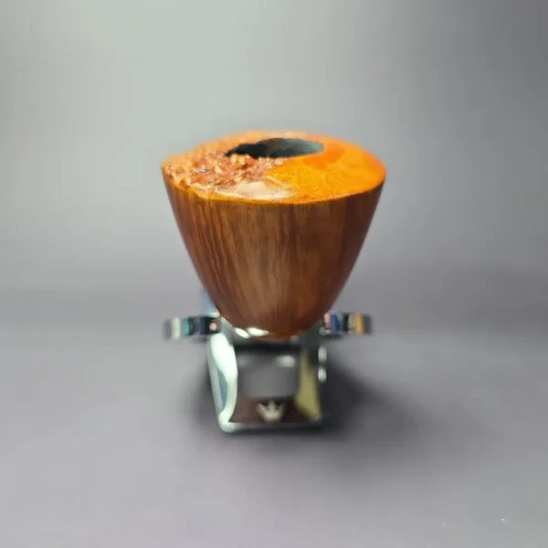 Sebastian Heck Smooth Dublin w/ Plateaux Handmade Briar Pipe, New - Image 3