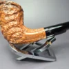 Caminetto Business 156 KS Rusticated Dublin Estate Briar Pipe, Italian Estates - Image 3
