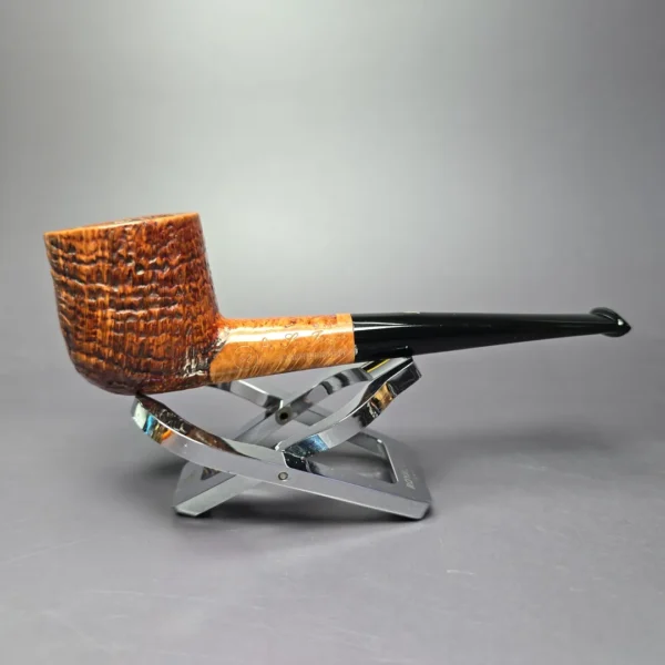 Ser Jacopo Jucunda S2 A Sandblasted Pot Estate Briar Pipe - Image 3