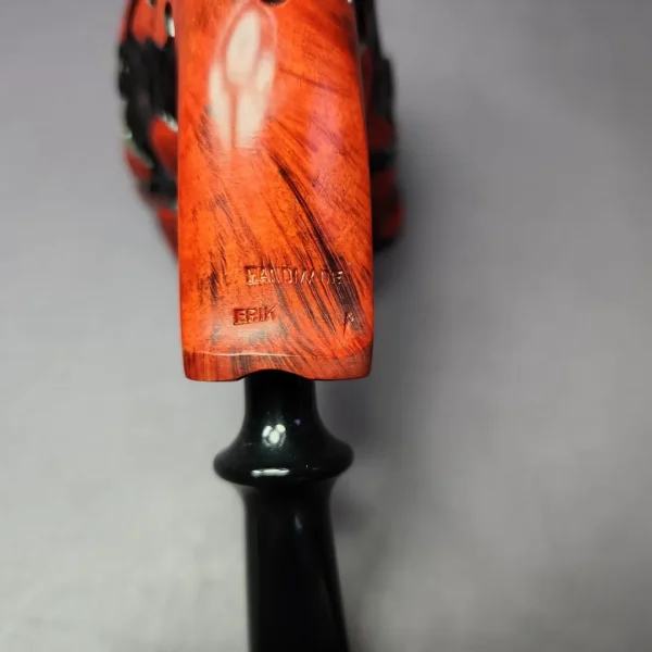 Nording Partially Rusticated Freehand Estate Briar Pipe, Unsmoked - Image 3