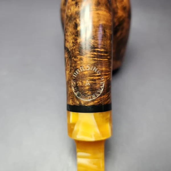 Nording A XL Smooth Bent Billiard Estate Briar Pipe, Unsmoked - Image 3