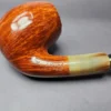 Talamona Marco Polo Smooth Bent Egg Estate Briar Pipe, Italian Estates - Image 3