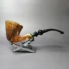 Ben Wade Golden Matt Smooth Freehand Estate Briar Pipe, Danish Estates - Image 3