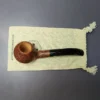 Chacom Flame Grain 871 Sandblasted Author Estate Briar Pipe, Unsmoked - Image 3