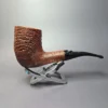 Savinelli Autograph 5 Sandblasted Freehand Estate Briar Pipe, Italian Estates - Image 3