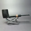 4th Generation Pipe of the Year 2023 by Bruno Nuttens Sandblasted Estate Briar Pipe, Unsmoked - Image 3