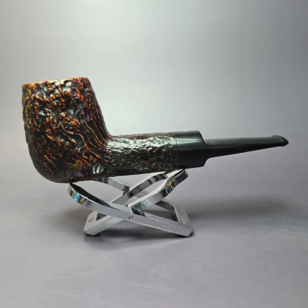 Astleys Sandblasted Large Billiard Estate Briar Pipe, English Estates, 9mm - Image 3