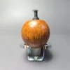 PapaBearPipes by Tim Beaumont Smooth Bent Ball Handmade Briar Pipe, New - Image 3