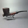 James Upshall Bark EXL Rusticated Cavalier Estate Briar Pipe, Unsmoked - Image 3