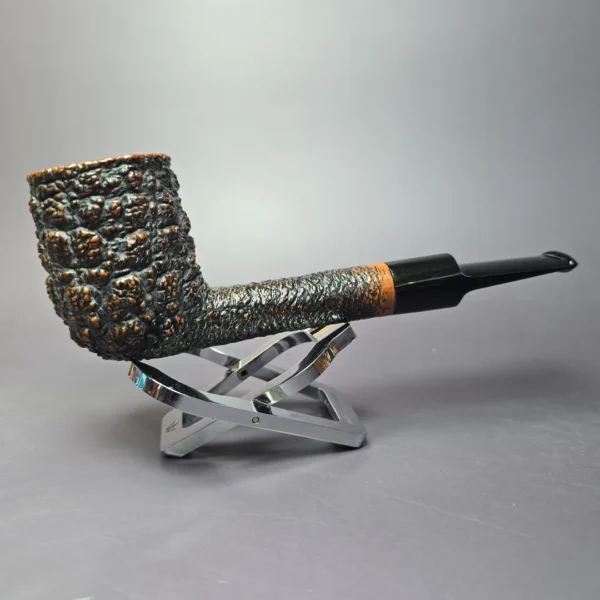 Savinelli Capri Root Briar 708 EX Rusticated Lovat Estate Briar Pipe, Italian Estates - Image 3