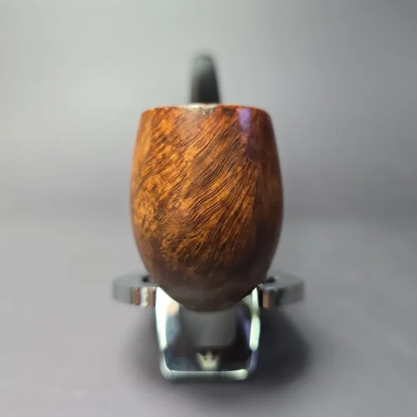WDC Milano Smooth Bent Billiard Estate Briar Pipe, American Estates - Image 3