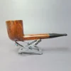 James Upshall Grade A Grp 6 Smooth Hex Shank Canadian Estate Briar Pipe, Unsmoked - Image 3