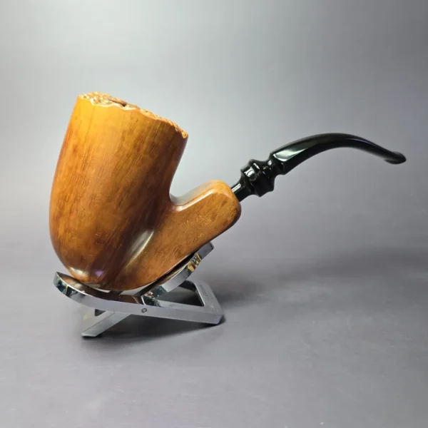 Willmer AAA Straight Grain Smooth Freehand Estate Briar Pipe, English Estates - Image 3