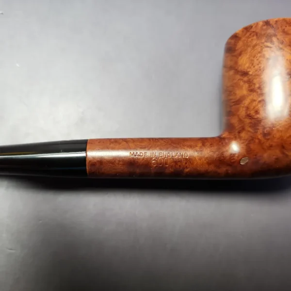 BBB Two Star 600 Smooth Billiard Estate Briar Pipe, English Estates - Image 3