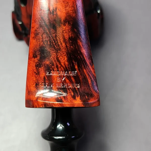 Nording Partially Rusticated Freehand Estate Briar Pipe, Unsmoked - Image 3