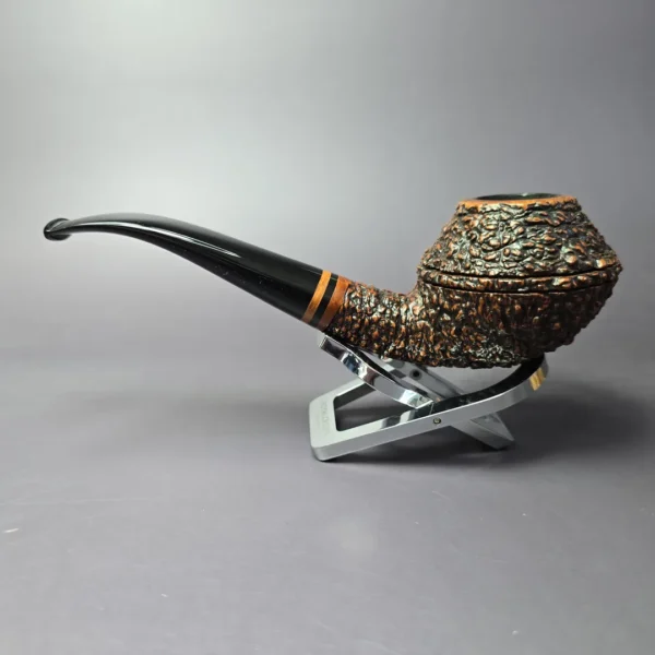 Becker (Fritz & Paolo) XL Rusticated Rhodesian Estate Briar Pipe, Italian Estates - Image 4