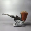 Savinelli Autograph 4 Partially Sandblasted Freehand Estate Briar Pipe, Italian Estates - Image 4