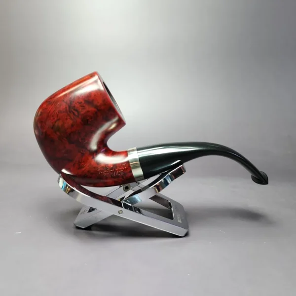 Merchant Service Smooth “Full Bent” Bent Billiard Artisan Briar Pipe, New - Image 4