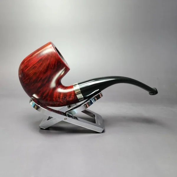 Merchant Service Smooth “Full Bent” Bent Billiard Artisan Briar Pipe, New - Image 4