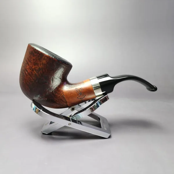 Morgan BlackJack 20 Sandblasted Dublin Briar Pipe, New - Image 4