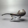 Gold Crown by GBD 9568 Sandblasted Diplomat Estate Briar Pipe, English Estates - Image 4