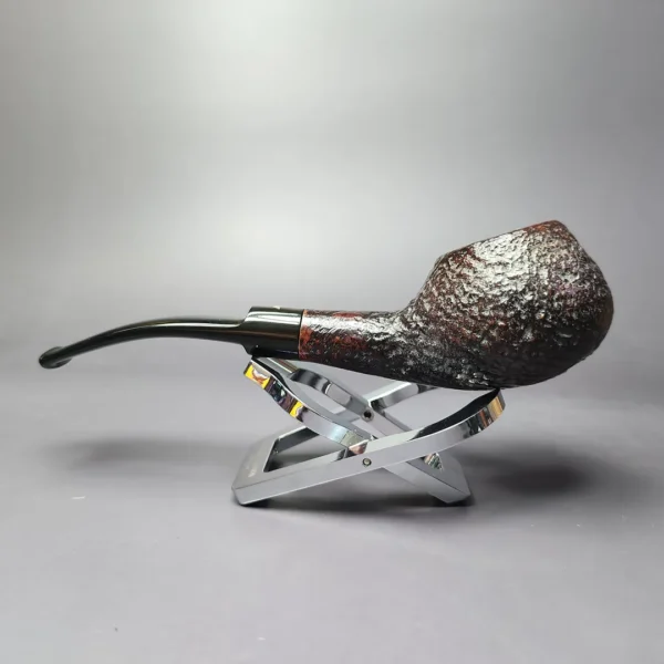 Gold Crown by GBD 9568 Sandblasted Diplomat Estate Briar Pipe, English Estates - Image 4