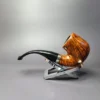 Merchant Service Smooth “Full Bent” Bent Billiard Artisan Briar Pipe, New - Image 4