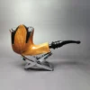 Nording Spiral Partially Rusticated Freehand Estate Briar Pipe, Unsmoked - Image 4