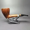 Viprati 1 Clover Smooth Acorn w/ Silver Estate Briar Pipe, Italian Estates - Image 4