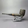 Old England (Sasieni) 55 Rusticated Billiard Estate Briar Pipe, English Estates - Image 4