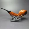Ping Zhan Smooth Blowfish w/ Plateaux Estate Briar Pipe, Unsmoked - Image 4
