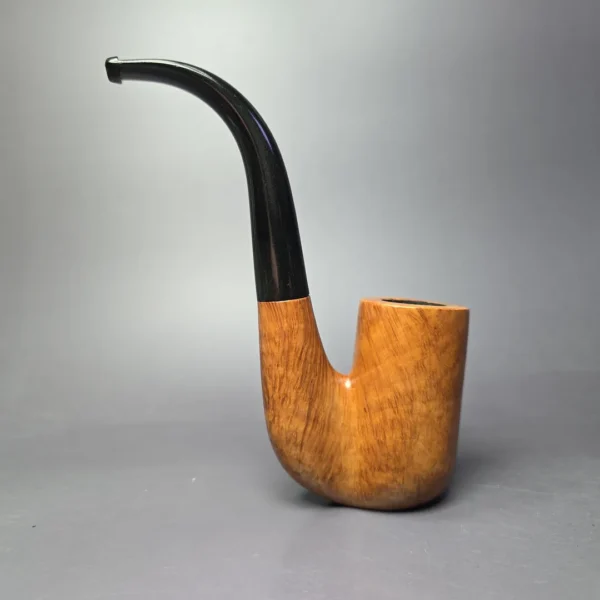 Ed Burak Connoisseur Magnum Smooth Oom Paul Estate Briar Pipe, American Estates - Image 4