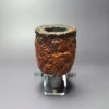 Castello Old Sea Rock SK 33 Rusticated Canadian Estate Briar Pipe, Italian Estates - Image 4