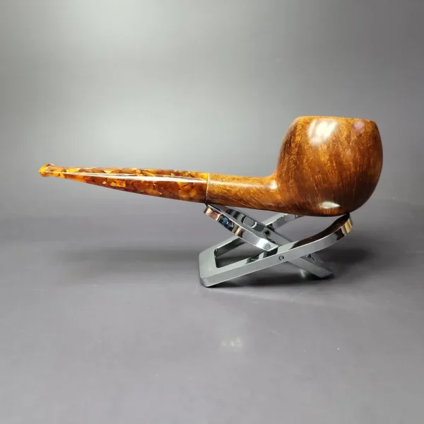 Dave Neeb Smooth Apple Estate Briar Pipe, American Estates - Image 4