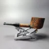 Proxima by Piero Vitale Contrast Sandblasted Pot Briar Pipe, New - Image 4