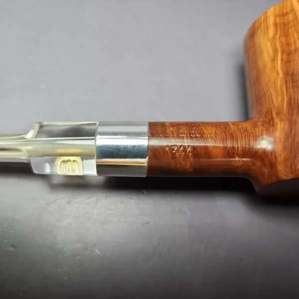 GBD Virgin 1344 Smooth Poker w/ Perspex Estate Briar Pipe, English Estates - Image 4