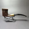 Savinelli Nonpareil 9004 Sandblasted Dublin Estate Briar Pipe, Italian Estates - Image 4