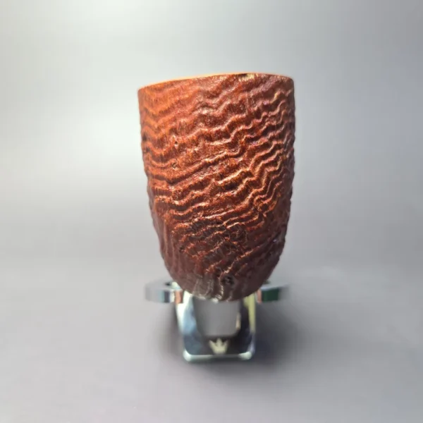 Savinelli Autograph 5 Sandblasted Freehand Estate Briar Pipe, Italian Estates - Image 4