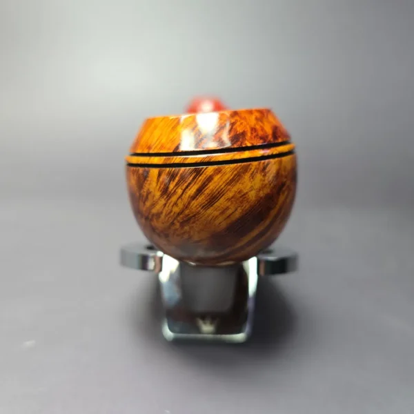 Rattray's Beltane's Fire 130 Smooth Bullmoose w/ 3 Stems Estate Briar Pipe, Unsmoked, 9mm - Image 4